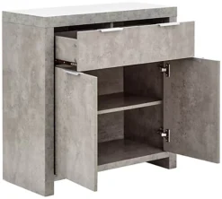 GFW Bloc Compact Sideboard Concrete -Diy Shop gfw bloc compact sideboard concrete5060713892007 02c MP