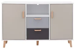 GFW Delta Large Sideboard White -Diy Shop gfw delta large sideboard white5060516218110 03c MP