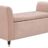 GFW Genoa Upholstered Window Seat Blush Pink 2 GFW Genoa Upholstered Window Seat Blush Pink -Diy Shop gfw genoa upholstered window seat blush pink5060713891260 01c MP