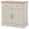 GFW Kendal Compact Sideboard Grey -Diy Shop gfw kendal compact sideboard grey5060516217304 01c MP