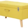 GFW Minstrel Ottoman Storage Bench Large Mustard -Diy Shop gfw minstrel ottoman storage bench large mustard5060516217953 01c MP