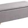 GFW Secreto Ottoman Storage Bench Grey -Diy Shop gfw secreto ottoman storage bench grey5060516213467 01c MP