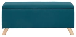 GFW Secreto Ottoman Storage Bench Teal -Diy Shop gfw secreto ottoman storage bench teal5060713891239 03c MP