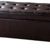 GFW Verona Ottoman Storage Bench Brown -Diy Shop gfw verona ottoman storage bench brown5060353765891 01c MP