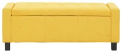 GFW Verona Ottoman Storage Bench Mustard -Diy Shop gfw verona ottoman storage bench mustard5060713891222 03c MP