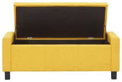 GFW Verona Ottoman Storage Bench Mustard -Diy Shop gfw verona ottoman storage bench mustard5060713891222 04c MP