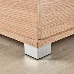 Home Source Malmo Storage Ottoman Chest Oak Effect -Diy Shop home source malmo storage ottoman chest oak effect5056065401950 04c MP