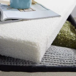 Home Source Teddy Fur Folding Storage Ottoman Cream 7 Home Source Teddy Fur Folding Storage Ottoman Cream -Diy Shop home source teddy fur folding storage ottoman cream5056065457742 03c MP