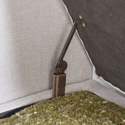 Home Source Verona Sleigh Style Window Bench Storage Seat Light Grey -Diy Shop home source verona sleigh style window bench storage seat light grey5056065427820 03c MP