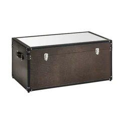 Interiors By Premier New Croc Storage Trunk