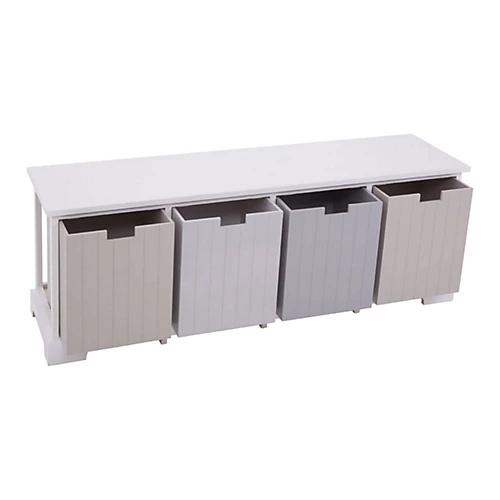 Interiors By Premier New England 4 Drawer Bench 6 Interiors By Premier New England 4 Drawer Bench - Image 4