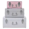 Interiors By Premier Parley Set Of Three Assorted Pink And Grey Storage Trunks 1 Interiors By Premier Parley Set Of Three Assorted Pink And Grey Storage Trunks -Diy Shop interiors by premier parley set of three assorted pink and grey storage trunks5018705419268 01c MP