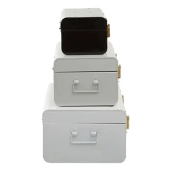 Interiors By Premier Parley Set Of Three Monochrome Storage Trunks -Diy Shop interiors by premier parley set of three monochrome storage trunks5018705963365 04c MP