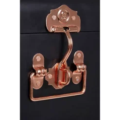 Interiors By Premier Parley Set Of Two Black Storage Trunks -Diy Shop interiors by premier parley set of two black storage trunks5018705346038 04c MP