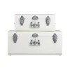 Interiors By Premier Parley Set Of Two Ivory Storage Trunks 2 Interiors By Premier Parley Set Of Two Ivory Storage Trunks -Diy Shop interiors by premier parley set of two ivory storage trunks5018705345949 01c MP