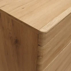 Kensington 3 Door Glazed Cabinet In Oak -Diy Shop kensington 3 door glazed cabinet in oak5900355033034 04c MP