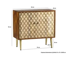 Lexus 2 Doors Medium Sideboard -Diy Shop lexus 2 doors medium sideboard5059368552848 04c MP