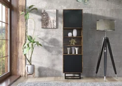 Loft Retro Industrial Display Cabinet Sideboard Vintage Oak Cabinet Cupboard -Diy Shop loft retro industrial display cabinet sideboard vintage oak cabinet cupboard5060970909401 02c MP