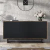 Loft Retro Industrial Sideboard Vintage Oak 160cm TV Unit Cabinet Cupboard -Diy Shop loft retro industrial sideboard vintage oak 160cm tv unit cabinet cupboard5060970909425 01c MP