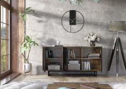 Loft Retro Industrial Sideboard Vintage Oak 160cm TV Unit Cabinet Cupboard -Diy Shop loft retro industrial sideboard vintage oak 160cm tv unit cabinet cupboard5060970909425 03c MP