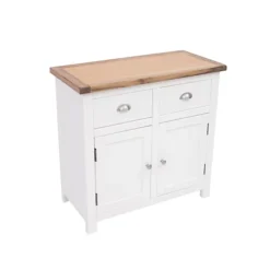 Lovere Off White 2 Drawer 2 Door Sideboard Chrome Cup Handle -Diy Shop lovere off white 2 drawer 2 door sideboard chrome cup handle5060742753843 03c MP