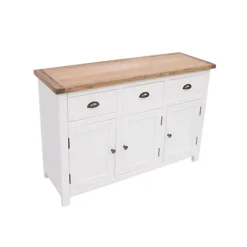 Lovere Off White 3 Drawer 3 Door Sideboard Brass Cup Handle 8 Lovere Off White 3 Drawer 3 Door Sideboard Brass Cup Handle -Diy Shop lovere off white 3 drawer 3 door sideboard brass cup handle5060742753782 03c MP