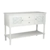 Make It A Home Olbia Ivory Mirrored Pine Wood Dresser