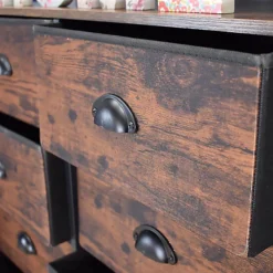 Maya Industrial 8 Drawer Storage Chest -Diy Shop maya industrial 8 drawer storage chest5056413101563 03c MP