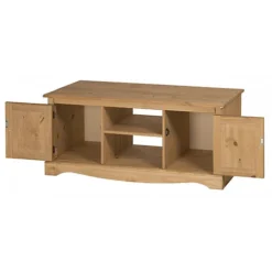 Mercers Furniture Corona 2 Door Flat Screen Media TV Unit -Diy Shop mercers furniture corona 2 door flat screen media tv unit5060335863805 02c MP