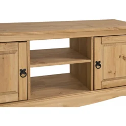 Mercers Furniture Corona 2 Door Flat Screen Media TV Unit -Diy Shop mercers furniture corona 2 door flat screen media tv unit5060335863805 03c MP