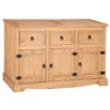 Mercers Furniture Corona 3 Door 3 Drawer Sideboard -Diy Shop mercers furniture corona 3 door 3 drawer sideboard5060335861702 01c MP
