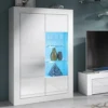 Modern Sideboard Display Cabinet Cupboard TV Stand Living Room High Gloss Doors - White 2 Modern Sideboard Display Cabinet Cupboard TV Stand Living Room High Gloss Doors - White -Diy Shop modern sideboard display cabinet cupboard tv stand living room high gloss doors white5060970900989 01c MP