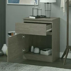 Narvik 1 Door 1 Drawer Storage Unit Bedside Rustic Oak 6 Narvik 1 Door 1 Drawer Storage Unit Bedside Rustic Oak -Diy Shop narvik 1 door 1 drawer storage unit bedside rustic oak5056413102904 02c MP