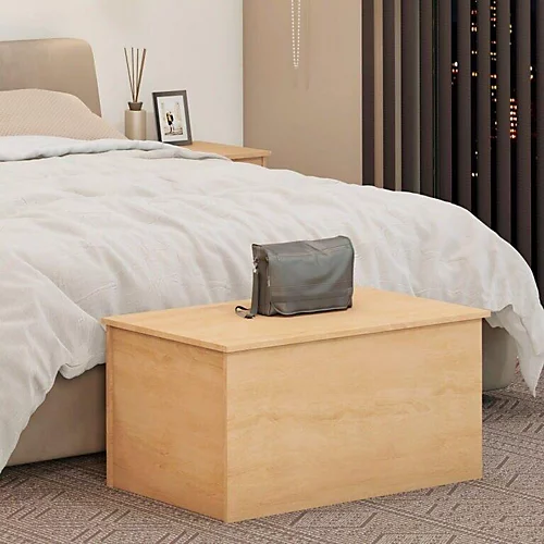 Nevada Storage Blanket Box Ottoman Sonoma Oak Effect Finish 3 Nevada Storage Blanket Box Ottoman Sonoma Oak Effect Finish