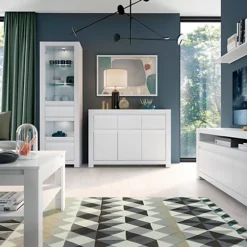 Novi 3 Door 3 Drawer Cabinet In Alpine White 8 Novi 3 Door 3 Drawer Cabinet In Alpine White -Diy Shop novi 3 door 3 drawer cabinet in alpine white5900355114443 03c MP