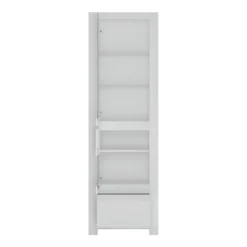 Novi Display Cabinet In Alpine White -Diy Shop novi display cabinet in alpine white5900355116423 03c MP