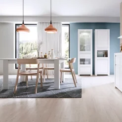 Novi Display Cabinet In Alpine White -Diy Shop novi display cabinet in alpine white5900355116423 04c MP