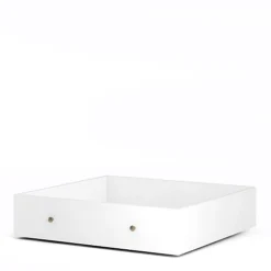 Paris Underbed Storage Drawer For Single Bed In White -Diy Shop paris underbed storage drawer for single bed in white5060653081769 03c MP