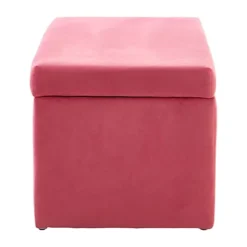Premier Kids Mia Kids Ottoman Pink Velvet -Diy Shop premier kids mia kids ottoman pink velvet5018705410807 03c MP