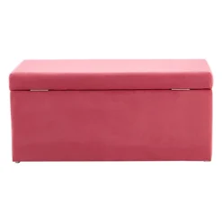 Premier Kids Mia Kids Ottoman Pink Velvet -Diy Shop premier kids mia kids ottoman pink velvet5018705410807 04c MP
