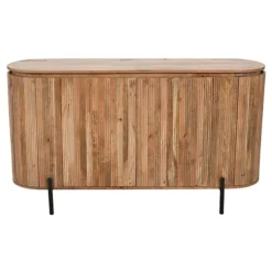 Royal Solid Wood Sideboard With Metal Legs -Diy Shop royal solid wood sideboard with metal legs5059368638214 03c MP