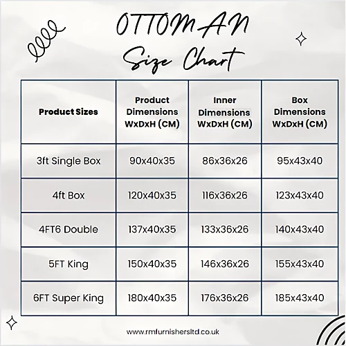 Safar 3ft Ottoman Storage Box - White Plush Velvet 5 Safar 3ft Ottoman Storage Box - White Plush Velvet - Image 3