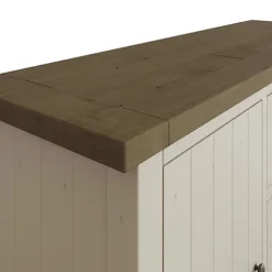 Solid Reclaimed Pine Upcycled Hand Finished Large Sideboard -Diy Shop solid reclaimed pine upcycled hand finished large sideboard5056413115577 03c MP