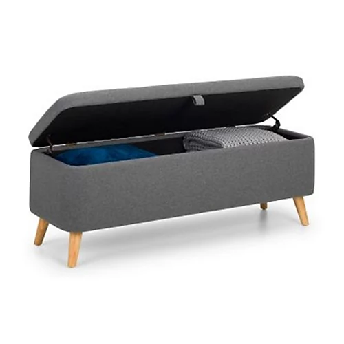 Stilted Premium Smoky Grey Fabric Blanket Box 6 Stilted Premium Smoky Grey Fabric Blanket Box - Image 4