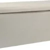 Storage Ottoman Padded Foldable Bench Chest With Lid Holds Up To 100 Kg For Bedroom Room Beige Linen 110cm X 38 Cm X 38 Cm -Diy Shop storage ottoman padded foldable bench chest with lid holds up to 100 kg for bedroom room beige linen 110cm x 38 cm x 38 cm5065011671040 01c MP