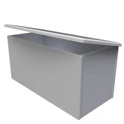 Swift Sherwood Grey Ottoman (H)415mm (W)840mm (D)415mm -Diy Shop swift sherwood grey ottoman h 415mm w 840mm d 415mm5056071016131 37c bq