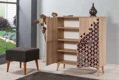 Triangle Claret Red 122- Sideboard - Solid Wooden Legs -Diy Shop triangle claret red 122 sideboard solid wooden legs8628605451094 03c MP