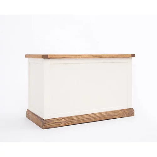 Tropea Off White Blanket Box Ottoman 4 Tropea Off White Blanket Box Ottoman - Image 2