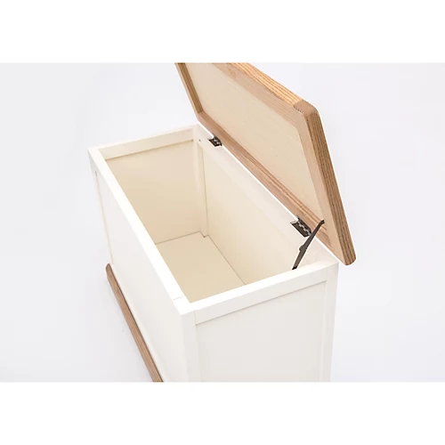 Tropea Off White Blanket Box Ottoman 6 Tropea Off White Blanket Box Ottoman - Image 4