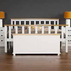 Vida Designs Arlington Storage Ottoman White Storage Bench Chest Bedroom Living Room  -Diy Shop vida designs arlington storage ottoman white storage bench chest bedroom living room 5056562198629 04c MP